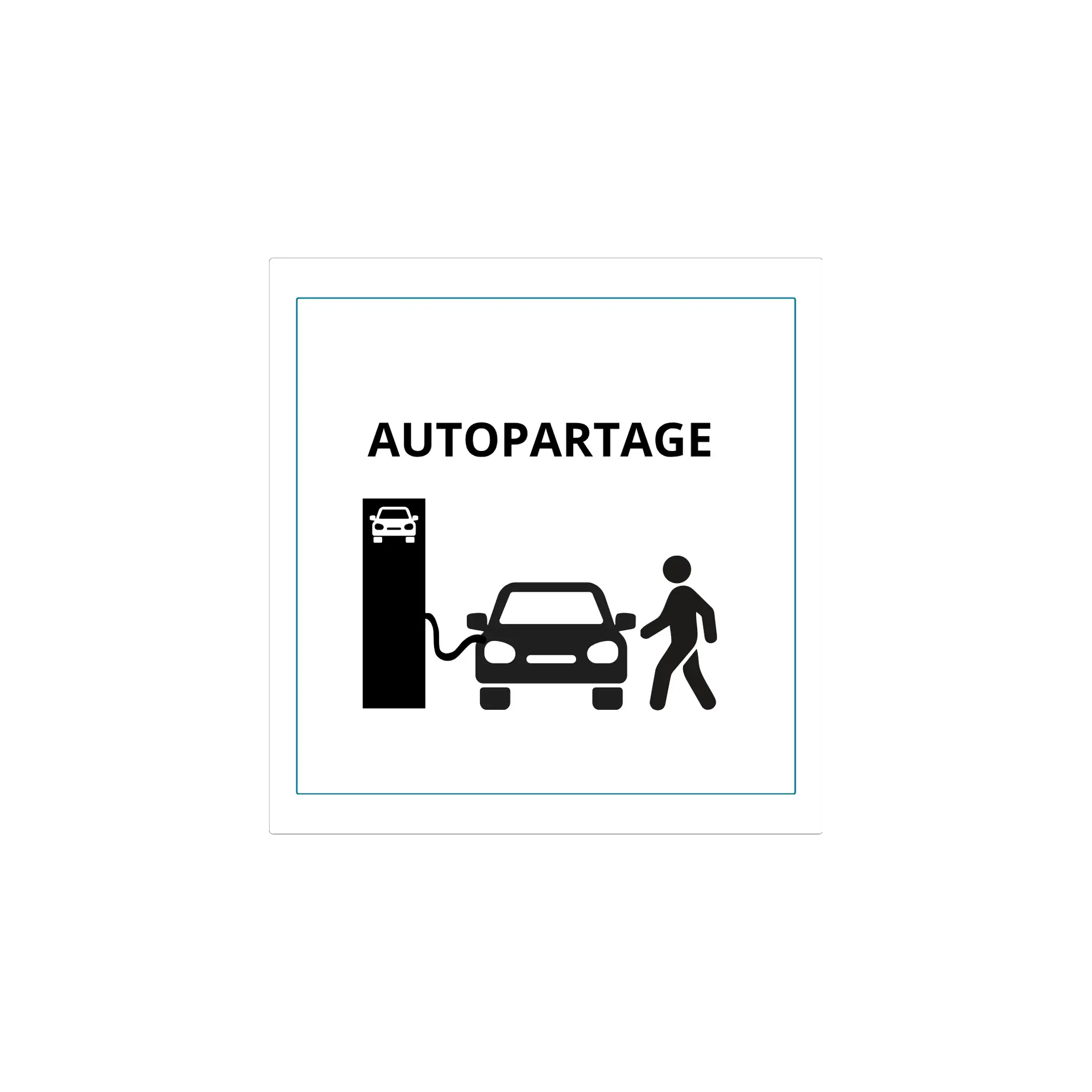 Pictogramme Auto-Partage